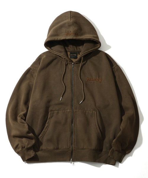 セール】【THRASHER/スラッシャー】裏起毛 ヴィンテージピグメント加工
