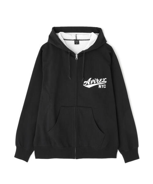 AVIREX（アヴィレックス）の「《WEB&DEPOT限定》BONDING ZIP UP PARKA / ボンディング ジップアップ パーカー / AVIREX / アヴィレックス（パーカー・メンズ・ブラック/その他/ホワイト/グレー・L/2XL/XL/M）」の19枚目の写真
