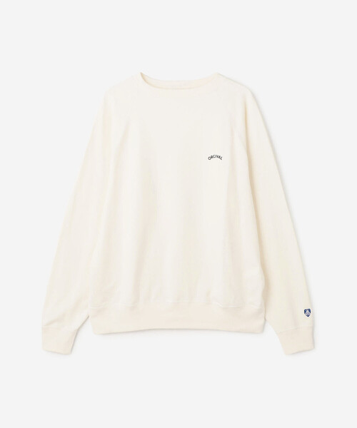 新品未使用　ORCIVAL　コットン裏毛スウェットプルオーバー　サイズ１ ORCIVAL | コットン裏毛 スウェットプルオーバー MEN（スウェット