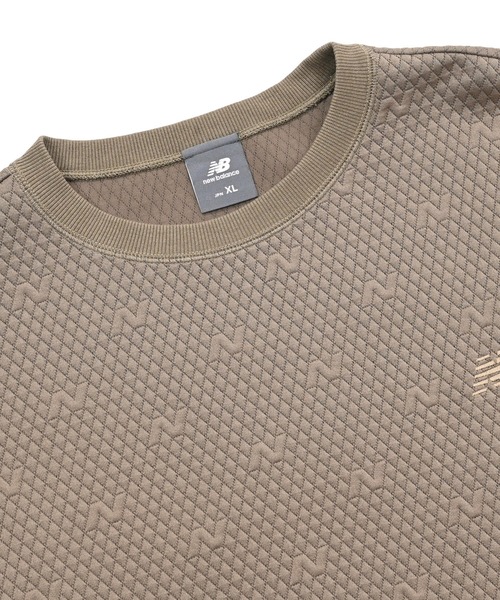 NEW BALANCE（ニューバランス）の「キルトジャガードクルー（スウェット・メンズ・モカ/ブラック・SMALL/MEDIUM/LARGE/X-LARGE/XX-LARGE）」の19枚目の写真
