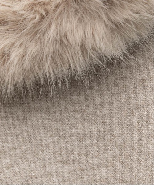 2WAY フェイクファーニットパーカー（パーカー）｜RANDA（ランダ）の