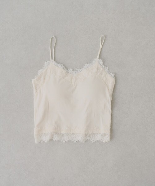 カップ付き総レースキャミ（キャミソール）｜Chico（チコ）の