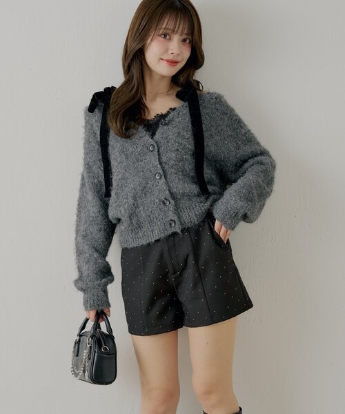 Chico(チコ)の「カップ付き総レースキャミ(キャミソール・レディース・ホワイト系その他3/ブラック系その他3/アイボリー/ブラック・FREE)」の10枚目の写真