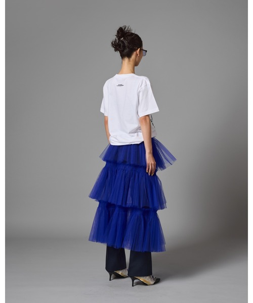 NON TOKYO(ノントーキョー)の「NON TOKYO/ノントーキョー/プリントTシャツ(アライグマ)(Tシャツ/カットソー・レディース・ホワイト/ブラック/ブラウン・1/2)」の7枚目の写真