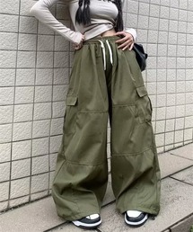 レディース メンズライクルーズカーゴパンツ