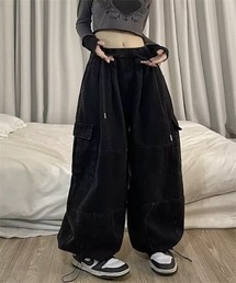 レディース メンズライクルーズカーゴパンツ