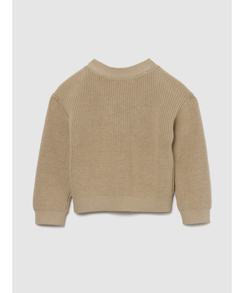 GAP(ギャップ)の「くまさんポケット カーディガン セーター (ベビー)(カーディガン/ボレロ・キッズ・ベージュ/ピンク・90cm/80cm/70cm/60cm)」の5枚目の写真