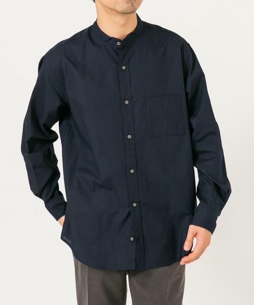 URBAN RESEARCH ROSSO MEN(アーバンリサーチロッソメン)の「『XLサイズあり』ハイパフォーマンスブロードバンドカラーシャツ(シャツ/ブラウス・メンズ・ホワイト/ブラウン/ブラウン系その他/ブルー系その他/ストライプ/ネイビー・MEDIUM/SMALL/LARGE/X-LARGE)」の18枚目の写真