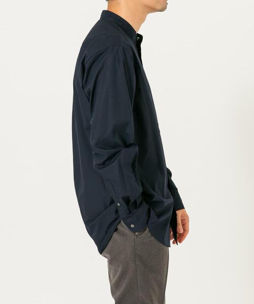URBAN RESEARCH ROSSO MEN(アーバンリサーチロッソメン)の「『XLサイズあり』ハイパフォーマンスブロードバンドカラーシャツ(シャツ/ブラウス・メンズ・ホワイト/ブラウン/ブラウン系その他/ブルー系その他/ストライプ/ネイビー・MEDIUM/SMALL/LARGE/X-LARGE)」の20枚目の写真