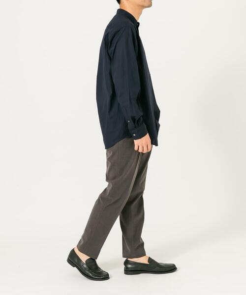 URBAN RESEARCH ROSSO MEN(アーバンリサーチロッソメン)の「『XLサイズあり』ハイパフォーマンスブロードバンドカラーシャツ(シャツ/ブラウス・メンズ・ホワイト/ブラウン/ブラウン系その他/ブルー系その他/ストライプ/ネイビー・MEDIUM/SMALL/LARGE/X-LARGE)」の22枚目の写真