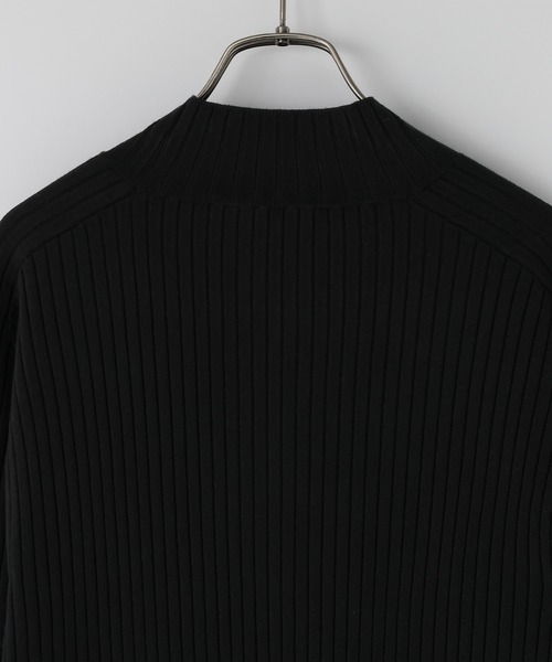 LOWRYS FARM（ローリーズファーム）の「ワイドリブプルオーバーＬＳ　600405（ニット/セーター・レディース・アイボリー/ブラック/ブラウン/パープル・FREE）」の9枚目の写真