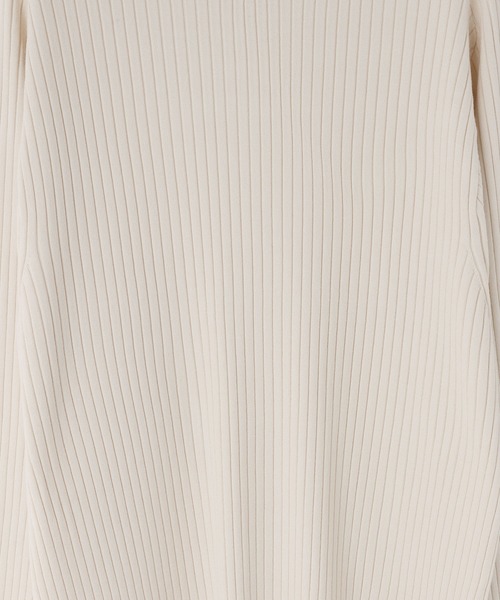 LOWRYS FARM（ローリーズファーム）の「ワイドリブプルオーバーＬＳ　600405（ニット/セーター・レディース・アイボリー/ブラック/ブラウン/パープル・FREE）」の11枚目の写真