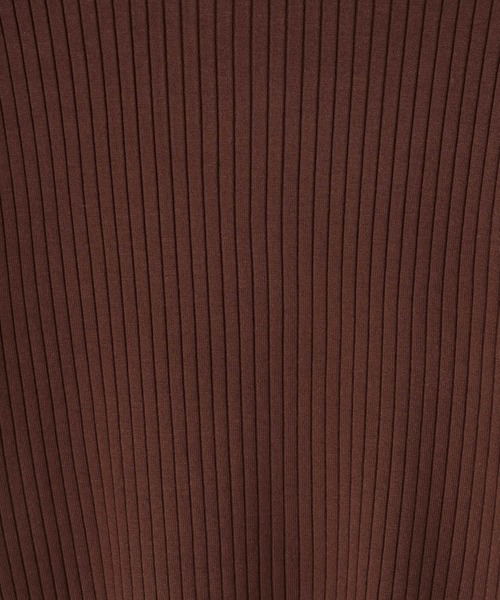 LOWRYS FARM（ローリーズファーム）の「ワイドリブプルオーバーＬＳ　600405（ニット/セーター・レディース・アイボリー/ブラック/ブラウン/パープル・FREE）」の12枚目の写真