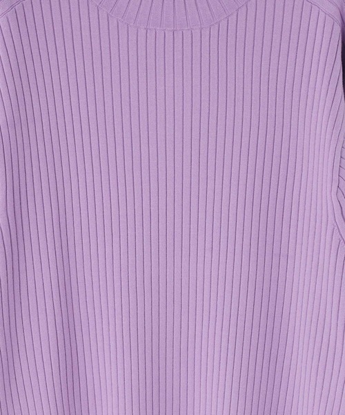 LOWRYS FARM（ローリーズファーム）の「ワイドリブプルオーバーＬＳ　600405（ニット/セーター・レディース・アイボリー/ブラック/ブラウン/パープル・FREE）」の13枚目の写真