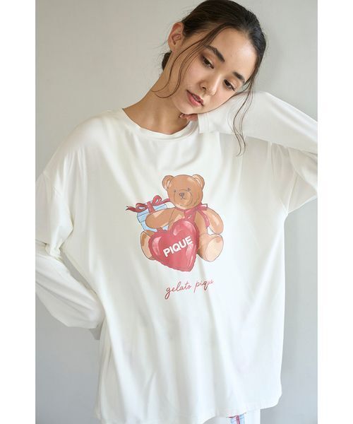 gelato pique（ジェラートピケ）の「フェイバリットワンポイントロンT