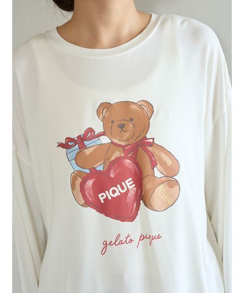 セール】フェイバリットワンポイントロンT（ルームウェア/パジャマ