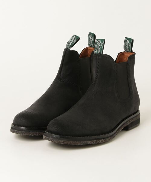 POLO RALPH LAUREN（ポロ ラルフ ローレン）の「ポロ ラルフ ローレン RADFORD CHLS ラドフォード チェルシー ブーツ（ブーツ・メンズ・ベージュ/ブラック・85/90/95/100/105）」の6枚目の写真