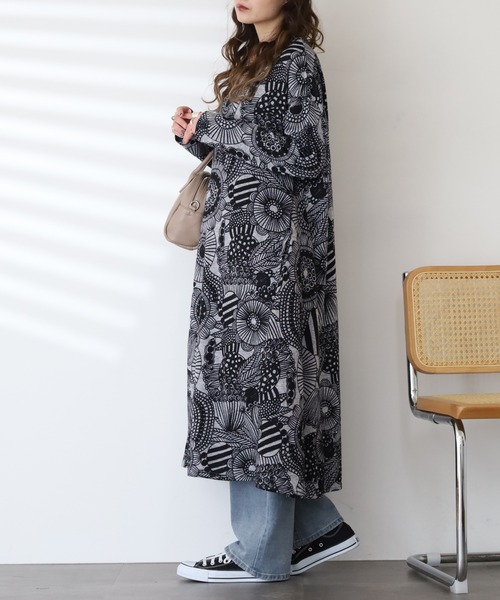 BARNDOOR(バーンドア)の「ニットソー ワンピース 長袖 26AW(ワンピース・レディース・ナチュラル/ベージュ系1/ブルー系1/イエロー系1/ブラック系1/グレー系1・FREE)」の16枚目の写真
