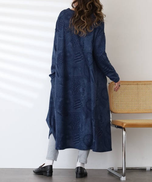 BARNDOOR(バーンドア)の「ニットソー ワンピース 長袖 26AW(ワンピース・レディース・ナチュラル/ベージュ系1/ブルー系1/イエロー系1/ブラック系1/グレー系1・FREE)」の19枚目の写真