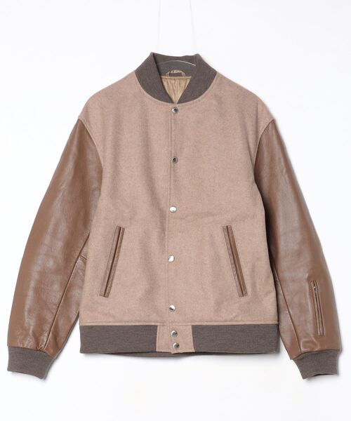 ブランド古着】SOPHNET.｜ソフネットのスタジャン（ブラウン/茶色系