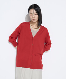 COMME CA（コムサ）の「ウール梳毛 Vネックカーディガン（カーディガン/ボレロ）」