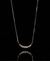 anq. | 「anq.」K10・Selene 0.08ctダイヤモンド ネックレス(ネックレス)