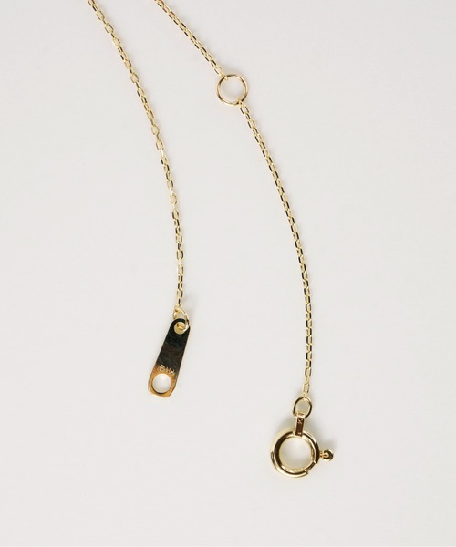 anq.（アンク）の「「anq.」K10・Selene 0.08ctダイヤモンド ネックレス（ネックレス・レディース・イエローゴールド・ONESIZE）」の6枚目の写真