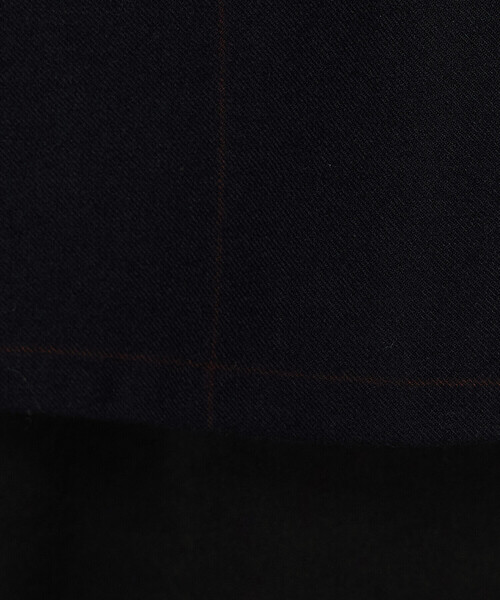 COMME CA（コムサ）の「トリアセウールフラノウィンドペン ダブルジャケット（テーラードジャケット・レディース・グレー系その他/ネイビー・11号/9号）」の19枚目の写真