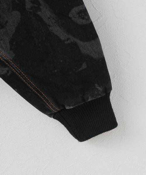 VAQUERA（バケラ）の「VAQUERA / バケラ WOMEN MARILYN DENIM WORKWEAR JAC（ブルゾン・レディース・ブラック・SMALL）」の3枚目の写真