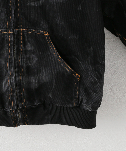 VAQUERA（バケラ）の「VAQUERA / バケラ WOMEN MARILYN DENIM WORKWEAR JAC（ブルゾン・レディース・ブラック・SMALL）」の4枚目の写真