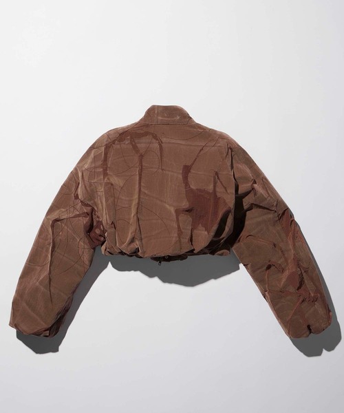 mukcyen/ムッシャン】spider flocky track jacket/スパイダー mukcyen/ムッシャン】spider flocky track jacket/スパイダー