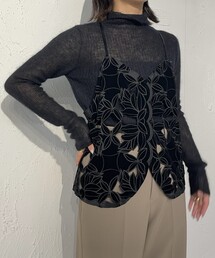 ✴︎専用【新品】IENAイエナ MONOボタニーノースリーブ小花柄ブラウス