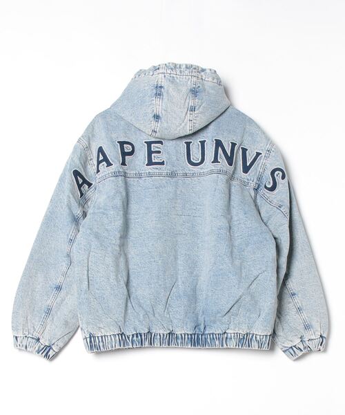 AAPE BY A BATHING APE(エーエイプバイアベイシングエイプ)の「AAPE MAIN JACKET(ミリタリージャケット・レディース・ダークブルー・X-SMALL/XX-SMALL)」の6枚目の写真