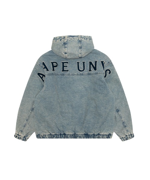 AAPE BY A BATHING APE(エーエイプバイアベイシングエイプ)の「AAPE MAIN JACKET(ミリタリージャケット・レディース・ダークブルー・X-SMALL/XX-SMALL)」の2枚目の写真