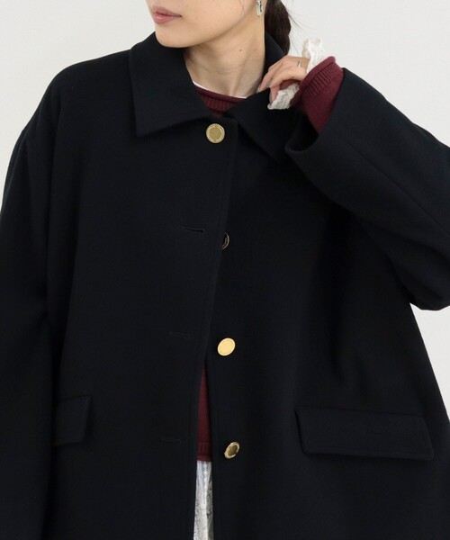 Traditional WeatherWear】LINTON SHORT コート（ダッフルコート