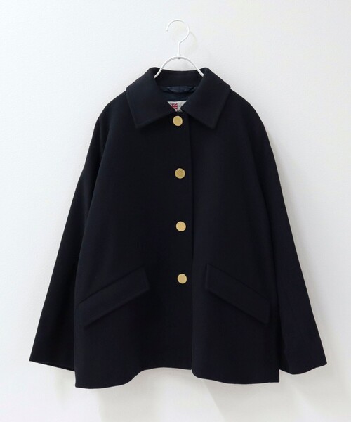 Traditional WeatherWear】LINTON SHORT コート（ダッフルコート