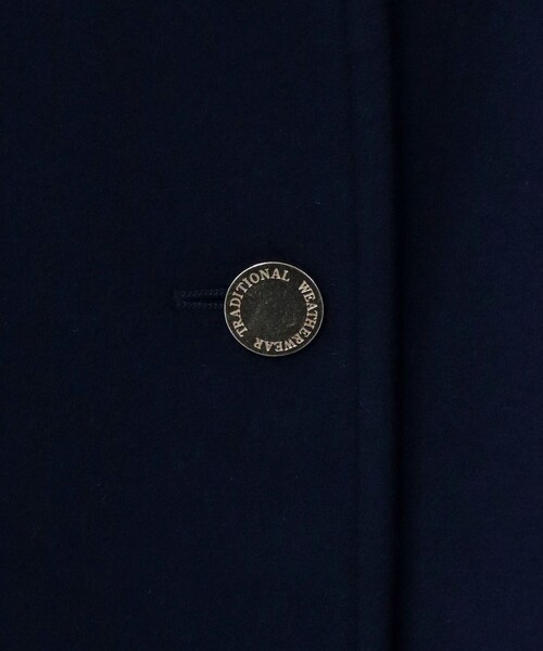 Traditional Weatherwear(トラディショナルウェザーウェア)の「【Traditional WeatherWear】LINTON SHORT コート(ダッフルコート・レディース・ネイビー/ブラック・34/32)」の17枚目の写真