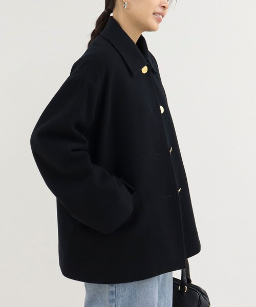 Traditional WeatherWear】LINTON SHORT コート（ダッフルコート