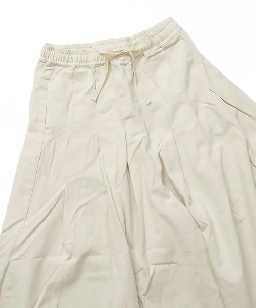 vent blanc(ヴァンブラン)の「vent blanc ヴァンブラン HAKAMA コットンイージーパンツ(その他パンツ・レディース・ナチュラル/ブラック/カーキ・FREE)」の7枚目の写真