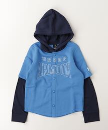 UNDER ARMOUR(アンダーアーマー)のアンダーアーマー  UAアイコンフリース ボタンダウン フーディー(その他トップス)