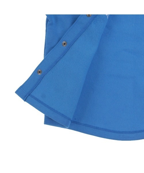 UNDER ARMOUR（アンダーアーマー）の「アンダーアーマー  UAアイコンフリース ボタンダウン フーディー（パーカー・キッズ・ブラック×グレー/ブルー・120cm/130cm/140cm/150cm/160cm）」の4枚目の写真