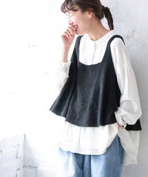 soulberry（ソウルベリー）の「ビスチェみたいなニットのベスト（ベスト）」