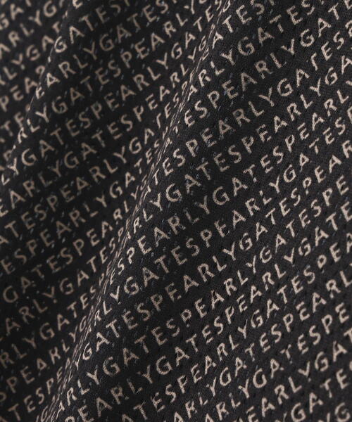 PEARLY GATES(パーリーゲイツ)の「【PEARLY GATES】KAZEメッシュ半袖ハイネックカットソー <ロゴバイヤスボーダー柄>(Tシャツ/カットソー・メンズ・ブラック系その他・LARGE)」の13枚目の写真