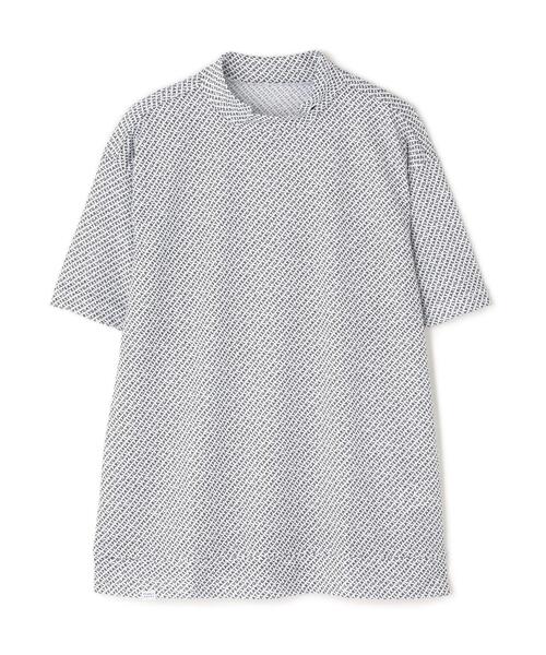 PEARLY GATES(パーリーゲイツ)の「【PEARLY GATES】KAZEメッシュ半袖ハイネックカットソー <ロゴバイヤスボーダー柄>(Tシャツ/カットソー・メンズ・ブラック系その他・LARGE)」の17枚目の写真