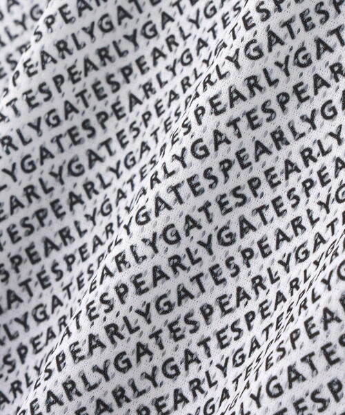 PEARLY GATES(パーリーゲイツ)の「【PEARLY GATES】KAZEメッシュ半袖ハイネックカットソー <ロゴバイヤスボーダー柄>(Tシャツ/カットソー・メンズ・ブラック系その他・LARGE)」の18枚目の写真