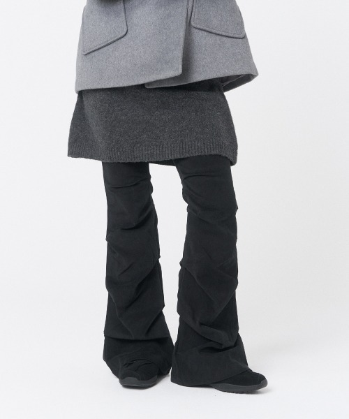 パンツ misekiseoul Shirring bootscut pants SHIRRING BOOTSCUT PANTS（その他パンツ）｜Miseki SEOUL