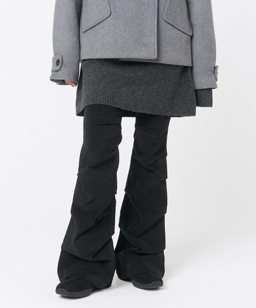 SHIRRING BOOTSCUT PANTS（その他パンツ）｜Miseki SEOUL