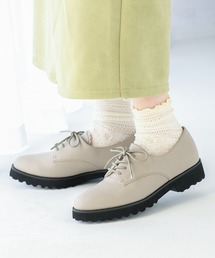 JELLY BEANS | インナーファーレースアップマニッシュシューズ(204-58151)JELLY BEANS(ジェリービーンズ)(ドレスシューズ)