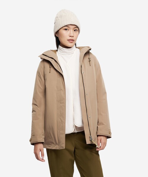 AIGLE（エーグル）｜ダウンジャケット/コート（ベージュ系）一覧 - WEAR