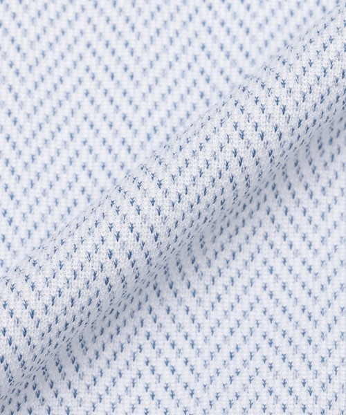 TOKYO SHIRTS(トウキョウシャツ)の「形態安定ノンアイロン ボタンダウン 長袖ストレッチビジネスワイシャツ(大きいサイズ・長いサイズ)(ビジネスシャツ・メンズ・ブルー・首回り47cm-裄丈90cm/首回り47cm-裄丈86cm/首回り45cm-裄丈90cm/首回り45cm-裄丈86cm/首回り45cm-裄丈82cm/首回り42cm-裄丈90cm/首回り41cm-裄丈90cm/首回り39cm-裄丈88cm/首回り43cm-裄丈90cm)」の5枚目の写真